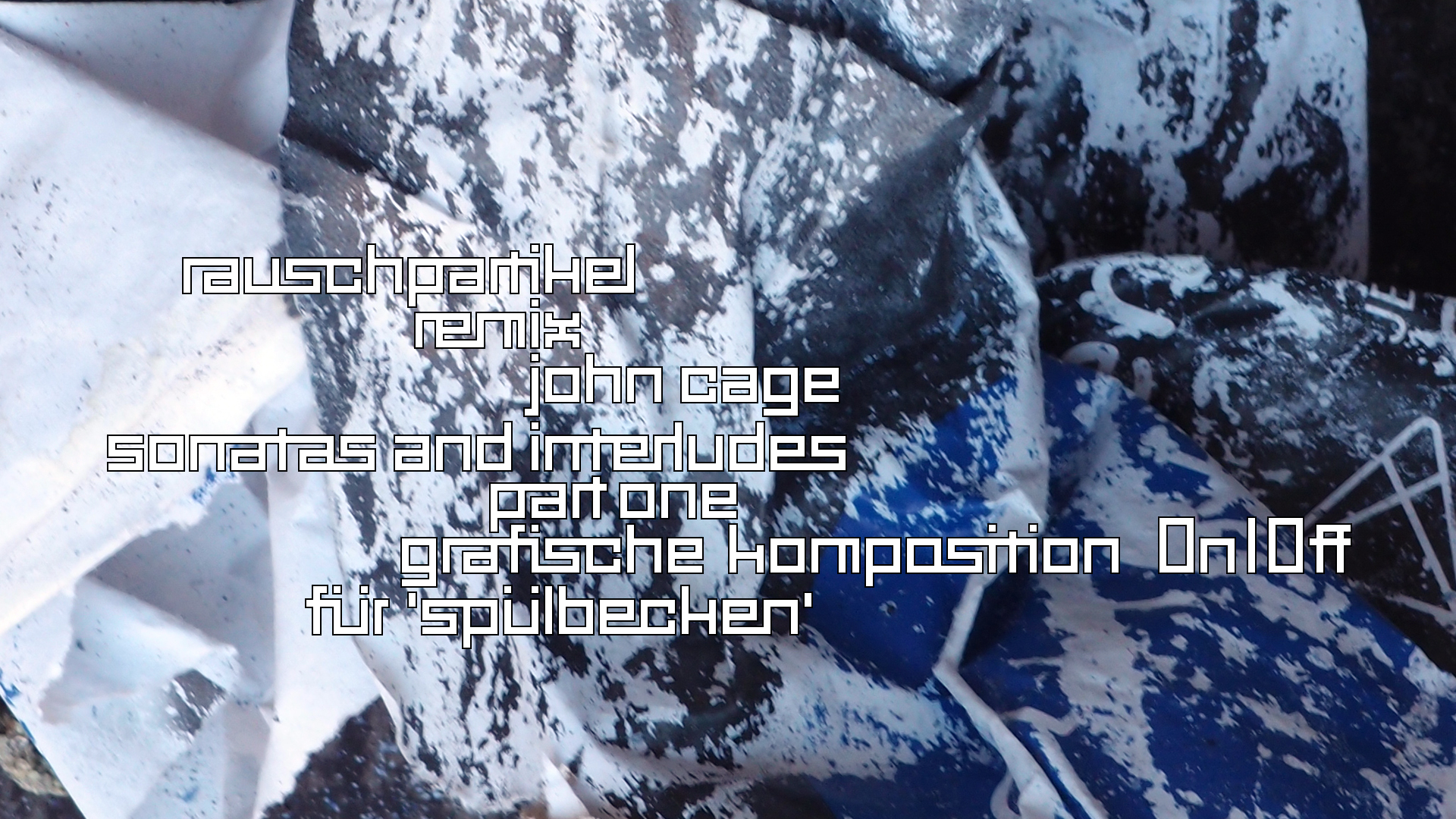 2021-01-30 Wasser in der Sple II (Remix John Cage 'Sonatas & Interludes', On-Off) (Komposition, Remix, Recording, Foto)